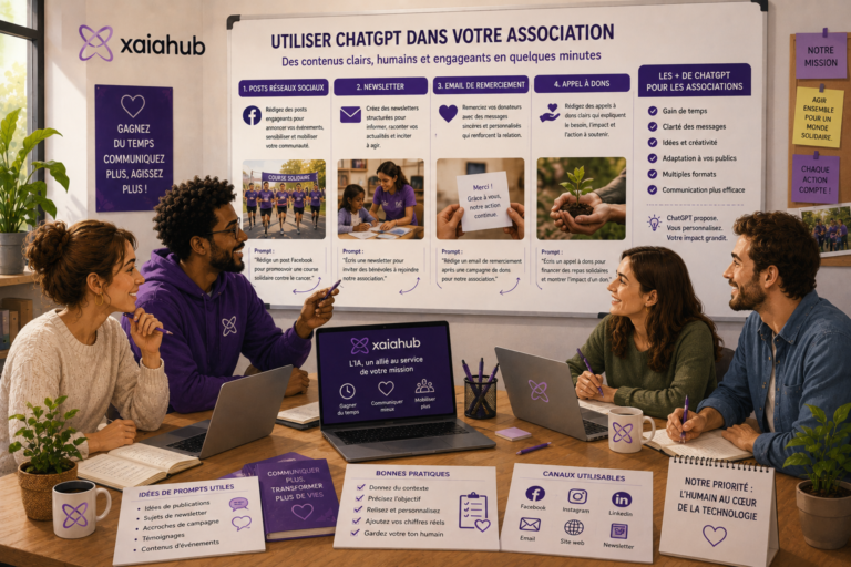 ChatGPT pour association : 10 usages concrets pour mieux communiquer