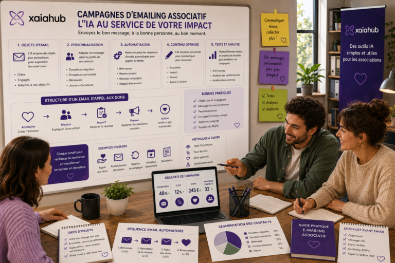 Optimiser ses campagnes d’e-mailing associatif avec l’IA
