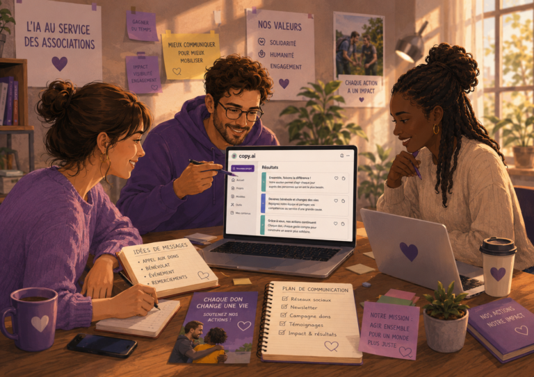Copy.ai pour association : rédiger des messages plus engageants