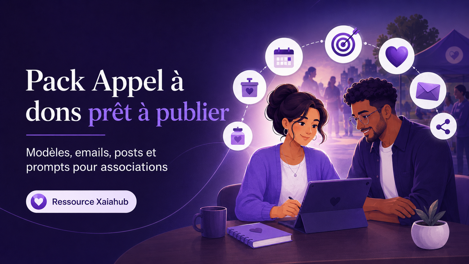Pack Appel à dons prêt à publier
